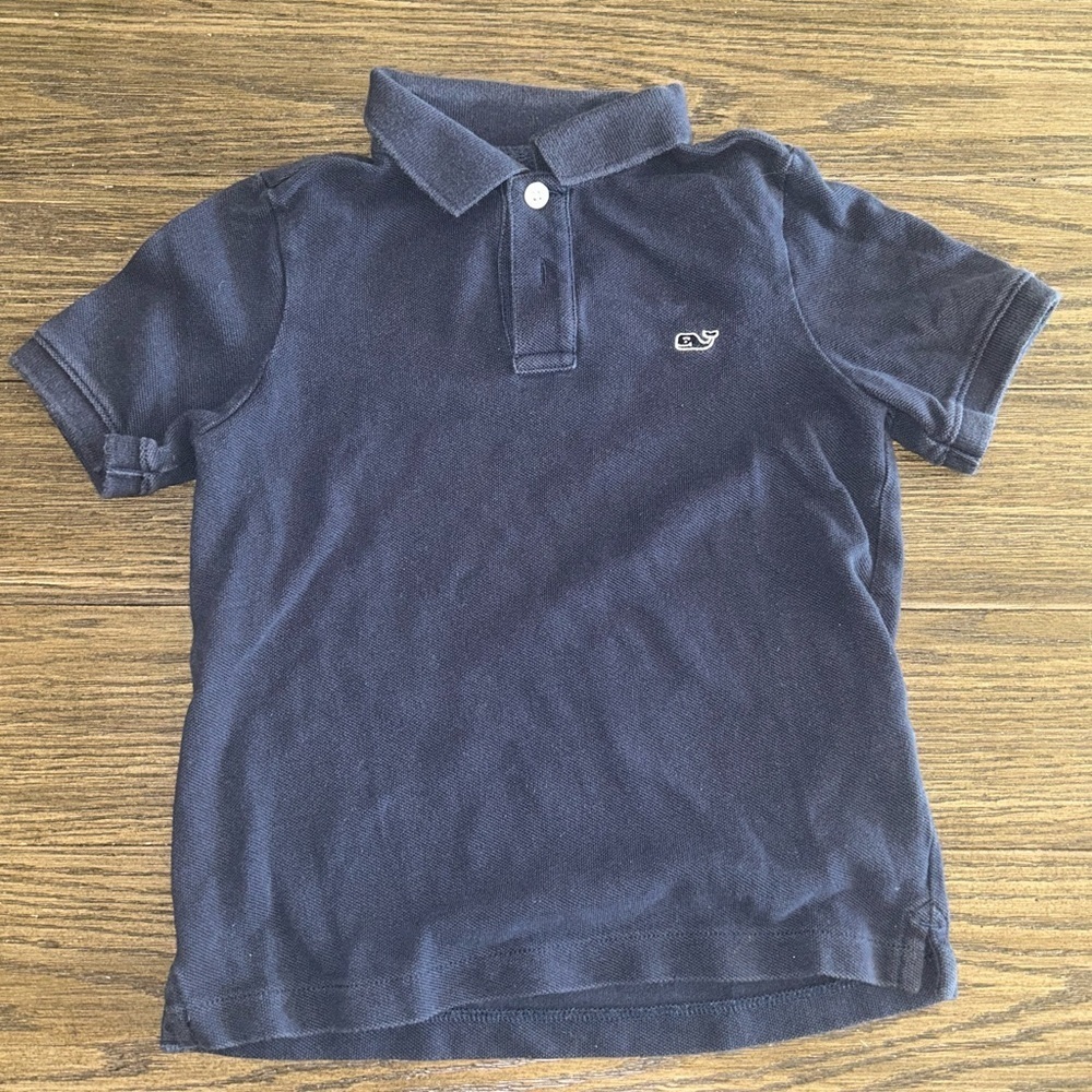 Vineyard Vines Classic Navy Polo for Kids